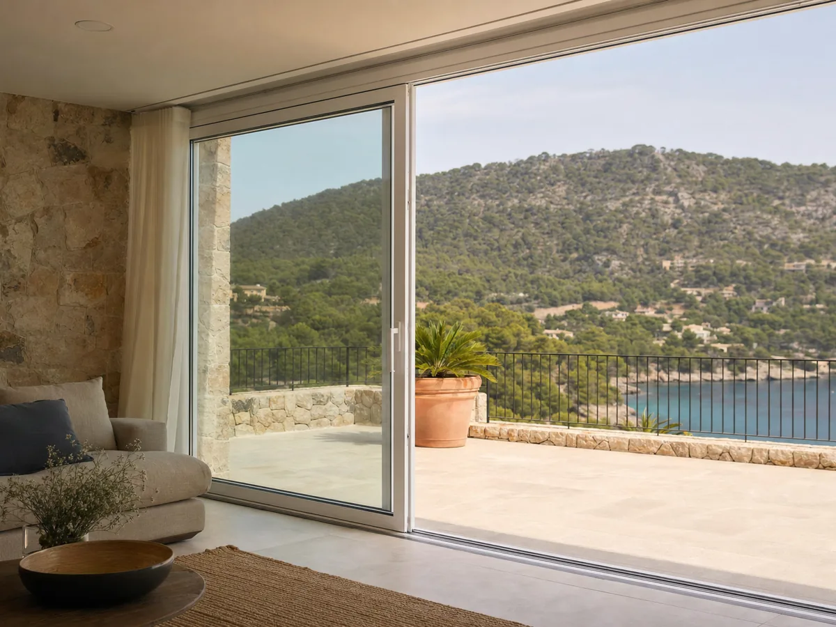Ventanas correderas de PVC Mallorca en AislaClima